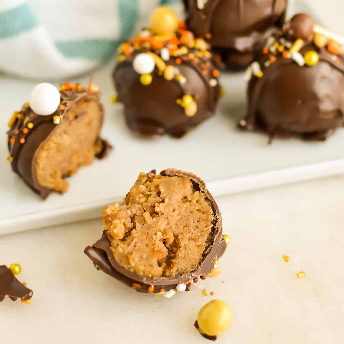 Pumpkin Cream Cheese Cake Balls