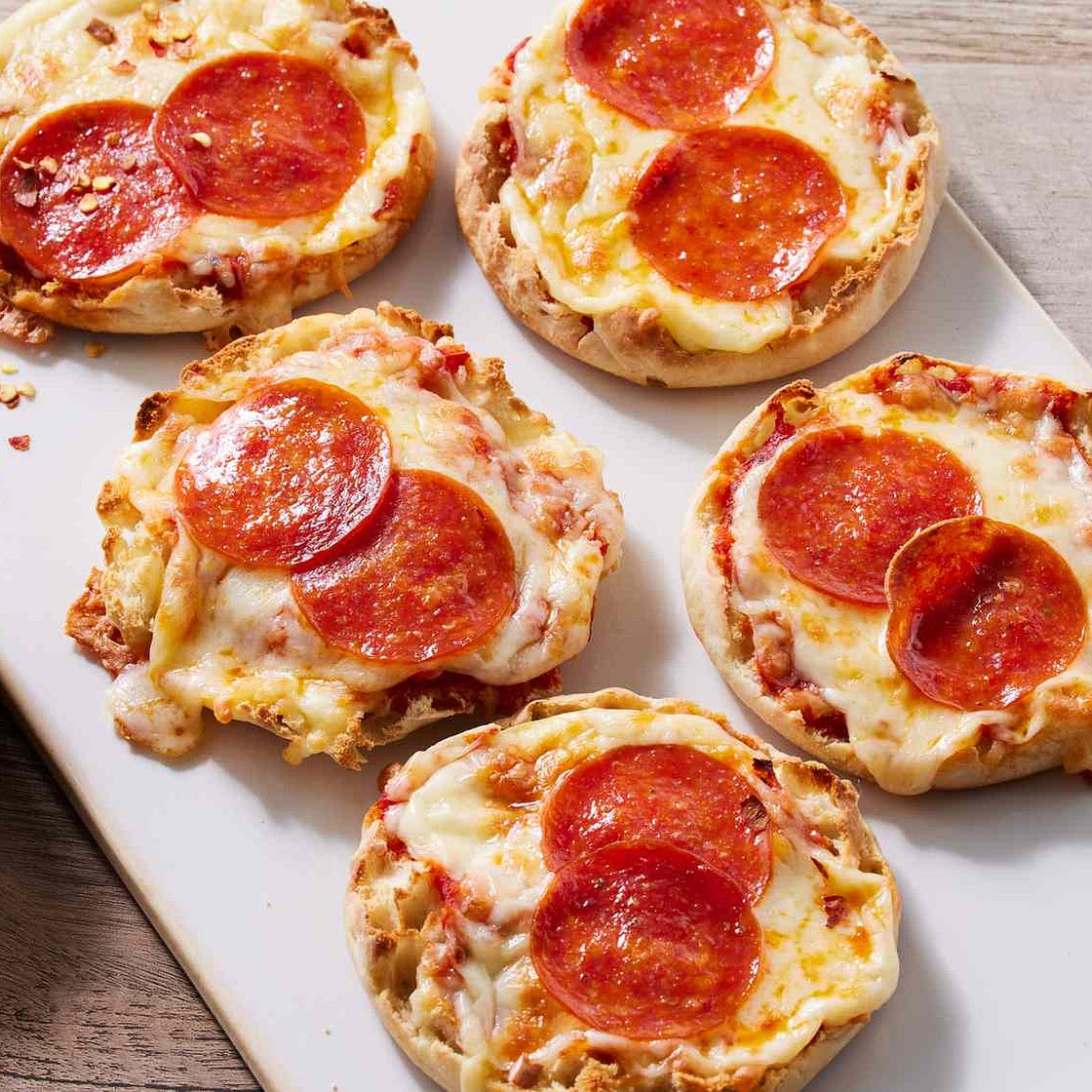 Fast English Muffin Pizzas
