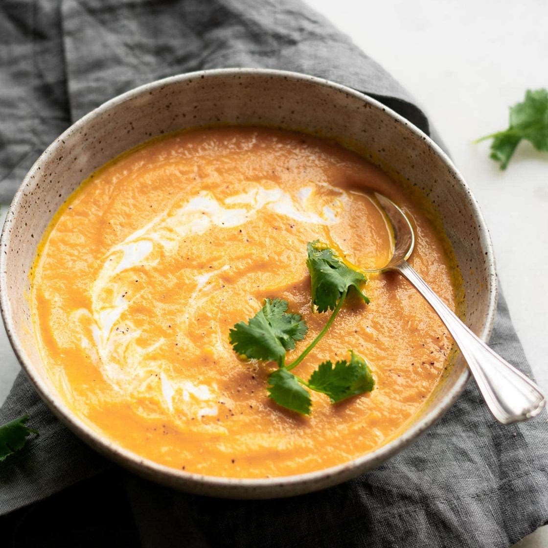 Coconut Ginger Carrot Soup