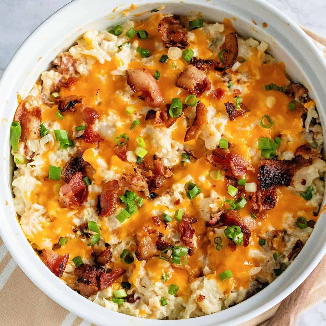 Loaded Cauliflower Casserole