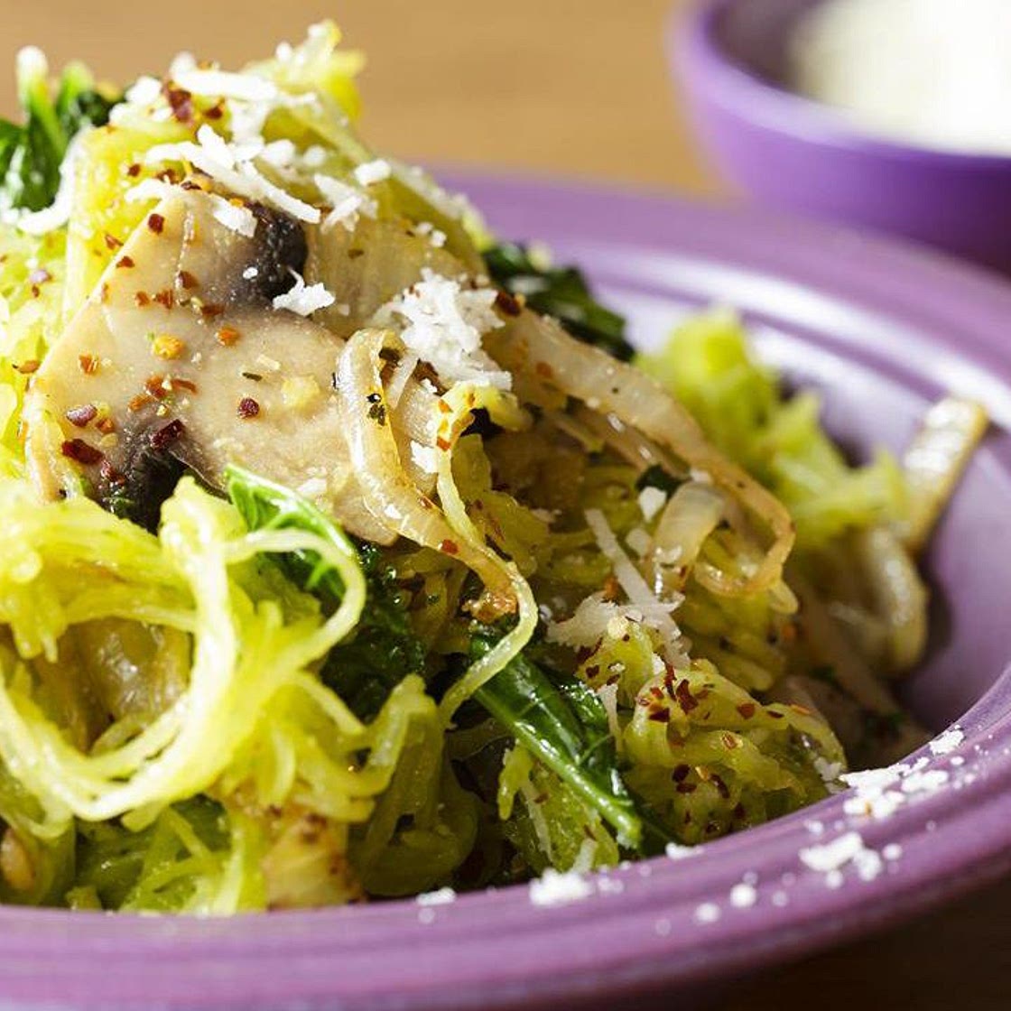 Pesto Spaghetti Squash