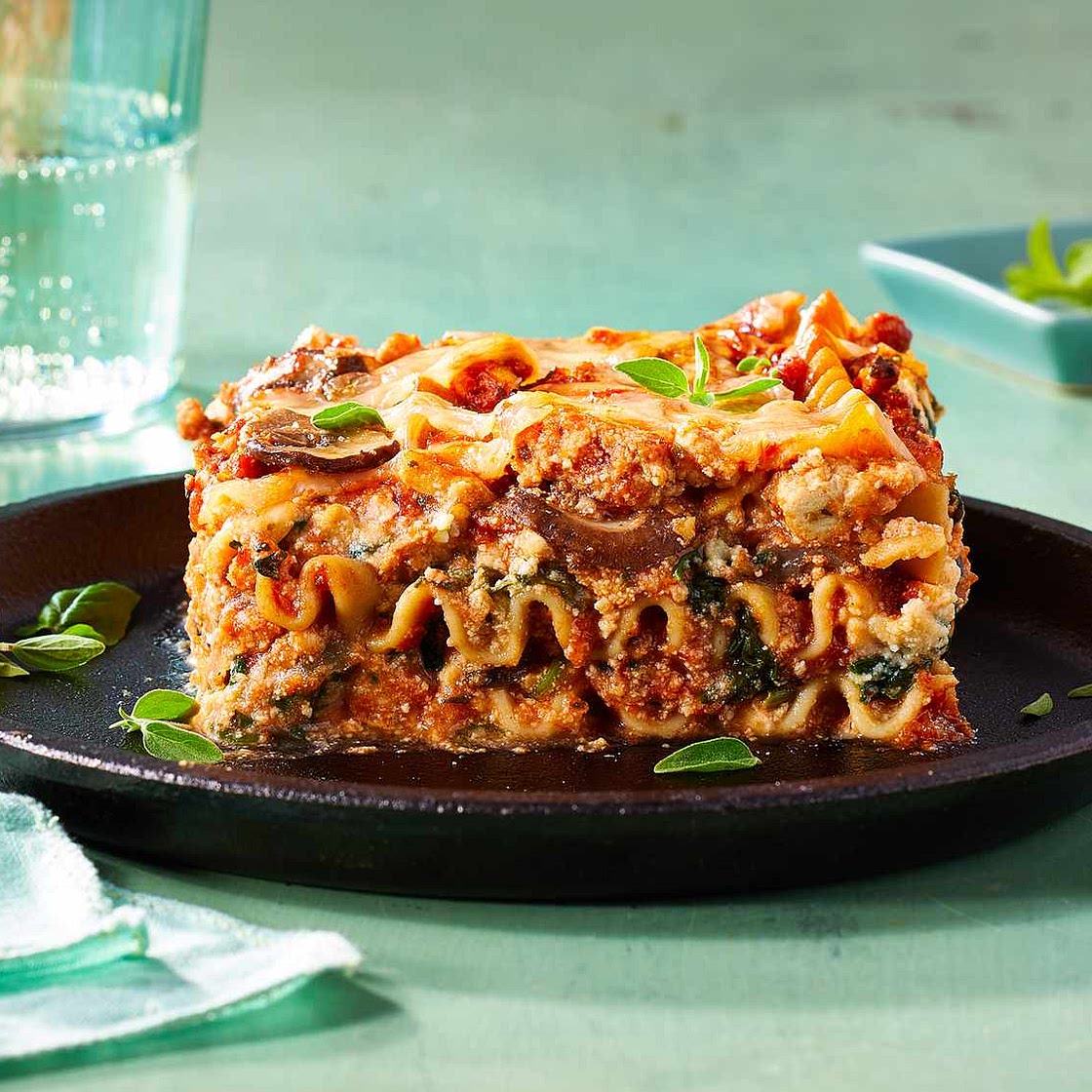 Delicious Spinach and Turkey Lasagna