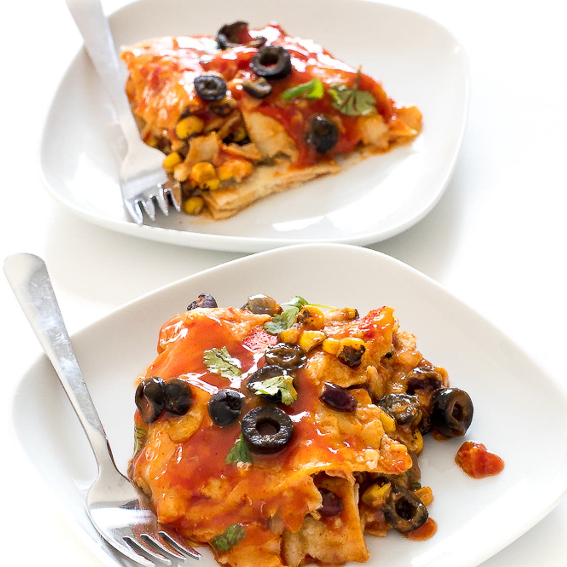 Vegetarian Enchilada Casserole