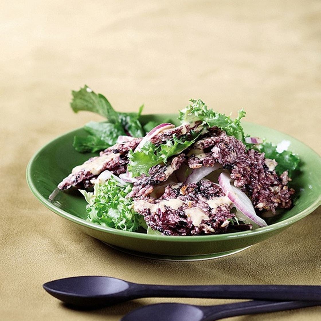 흑미 누룽지 샐러드 만드는 법