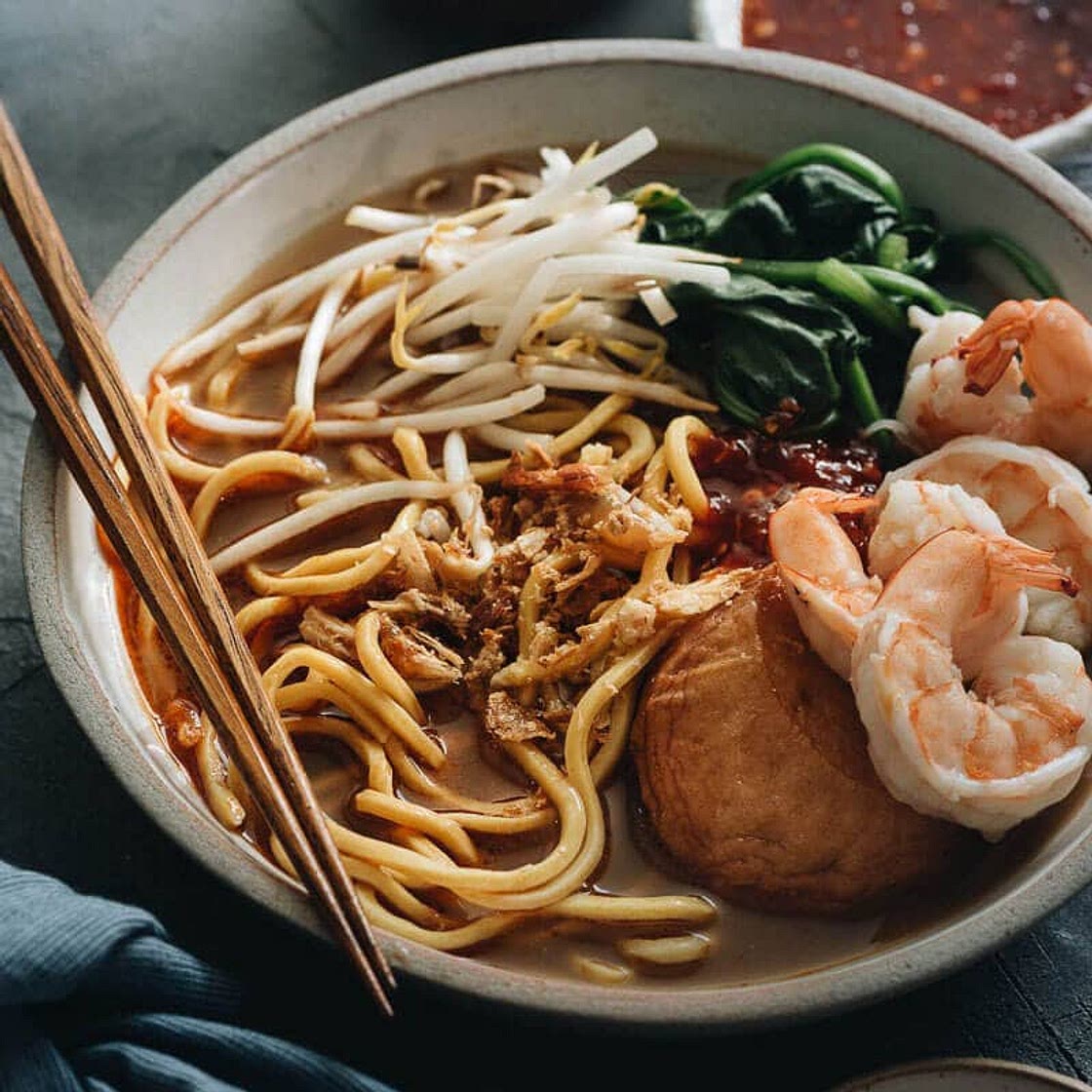 Hokkien Prawn Mee Noodle Soup (Hae Mee)
