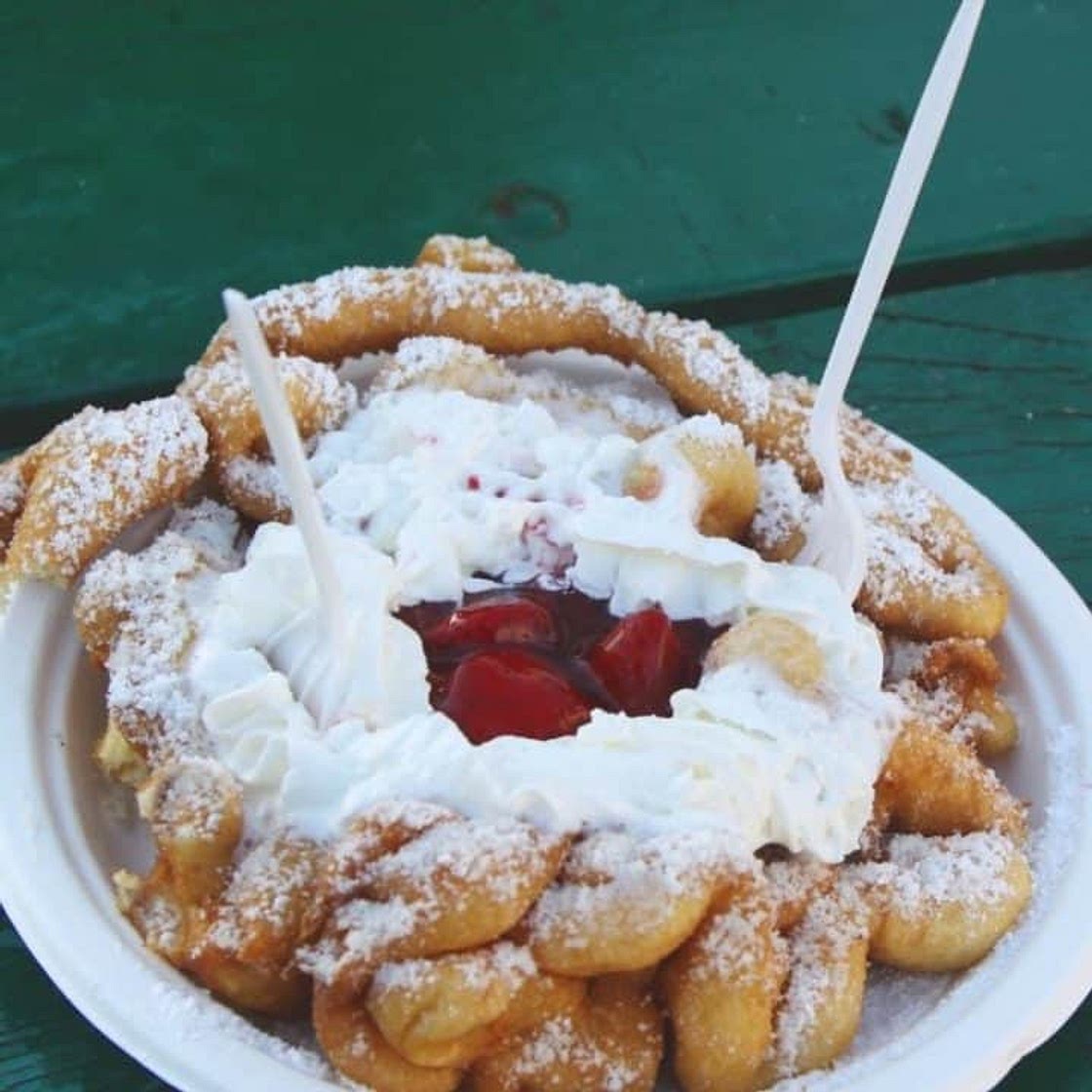 Air Fryer Funnel Cakes