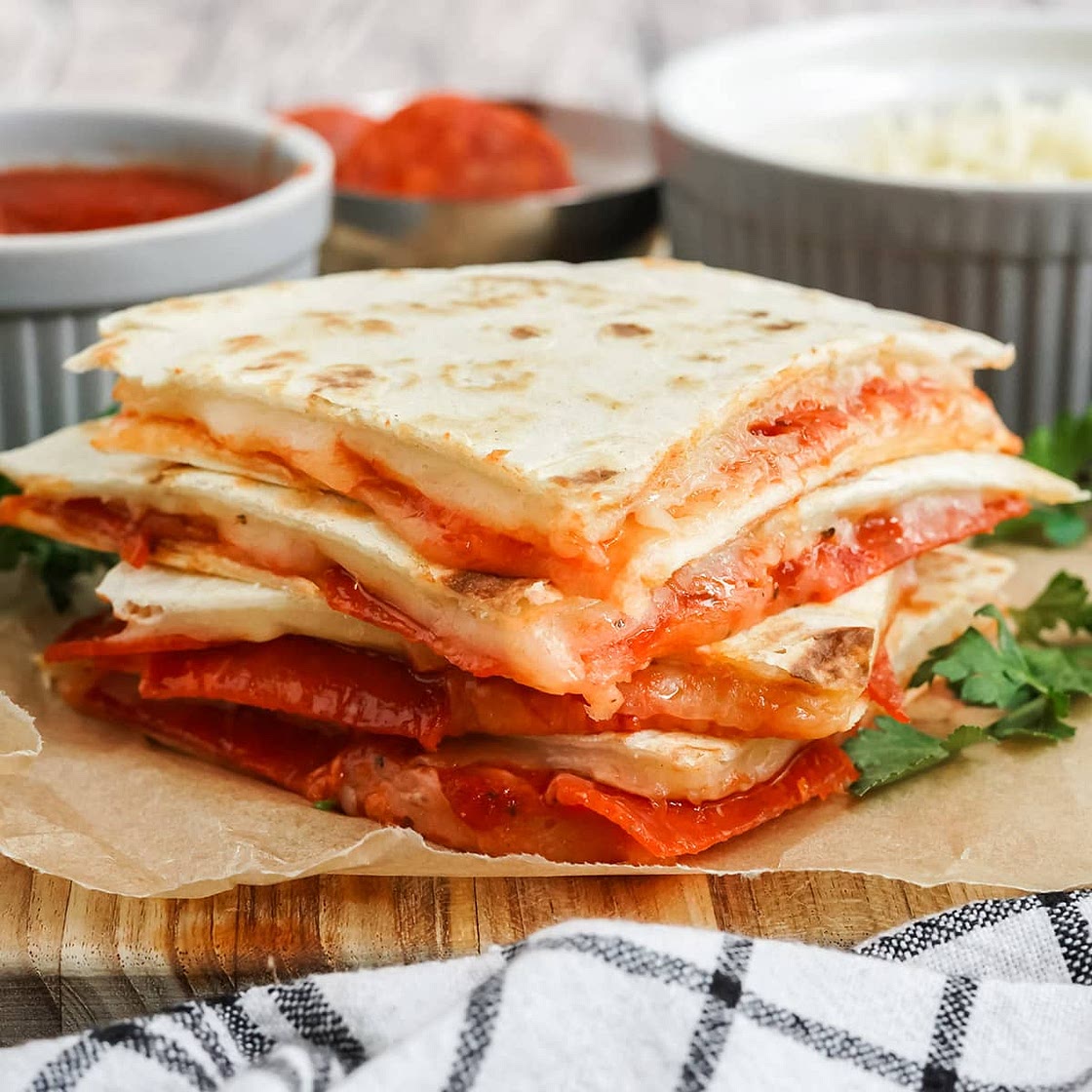 Pizza Quesadillas