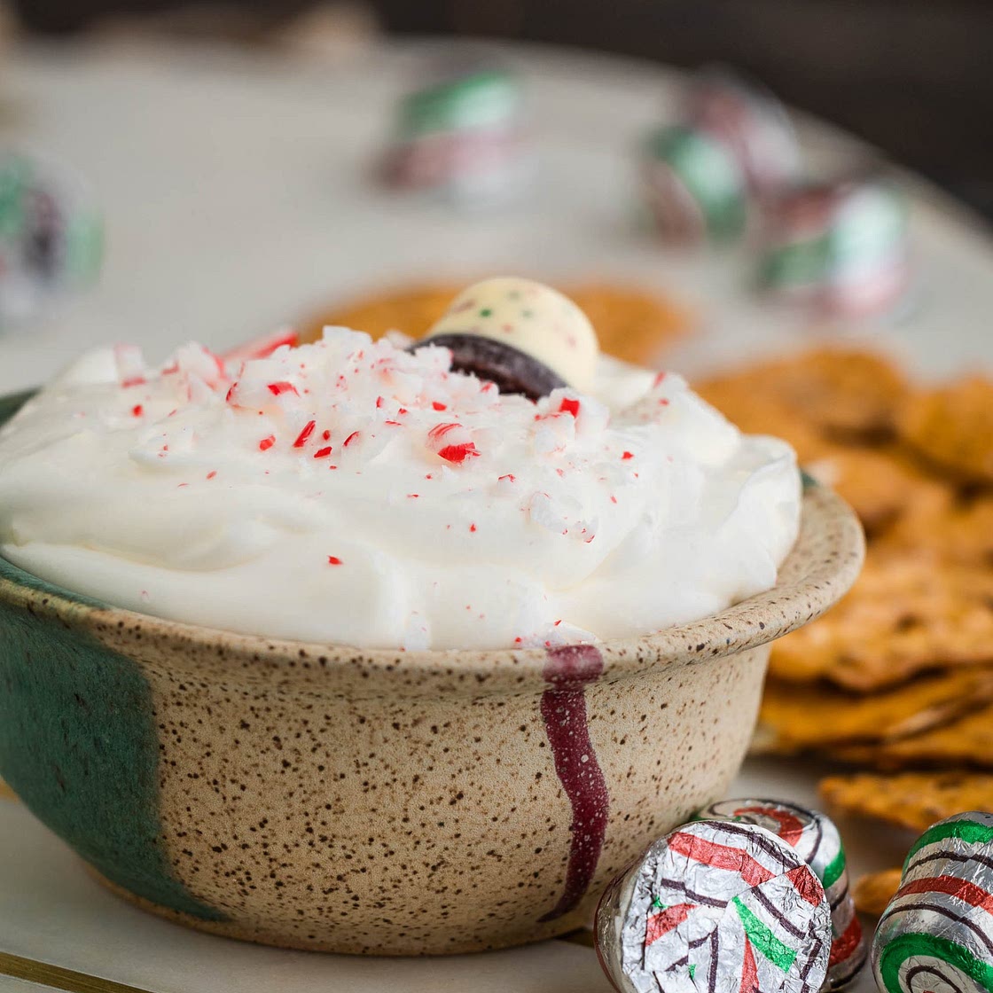 Chocolate Peppermint Dessert Dip