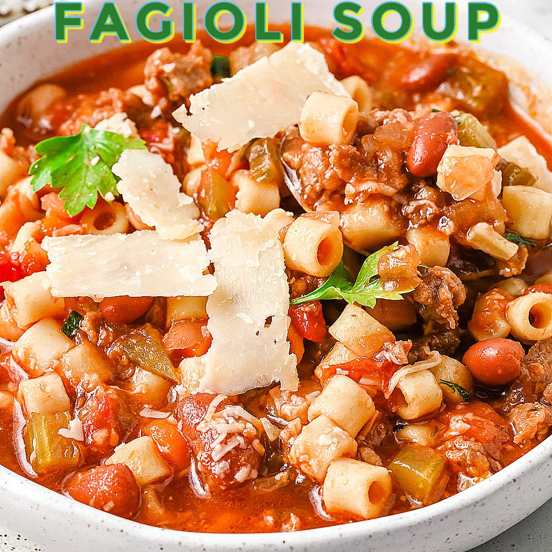 Olive Garden Copycat Pasta e Fagioli Soup