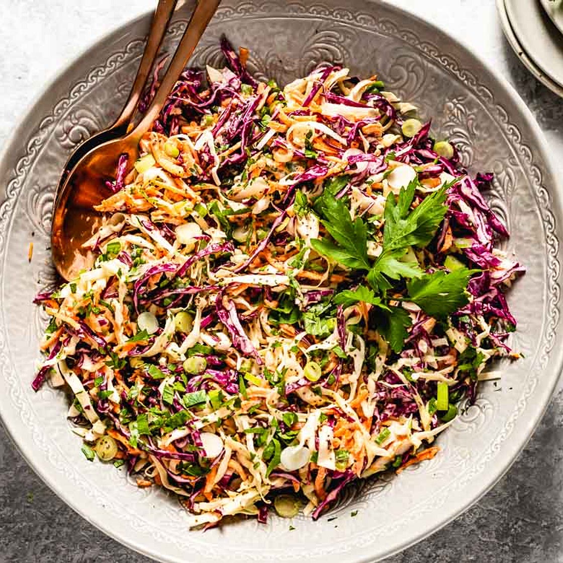 Greek Yogurt Coleslaw Recipe