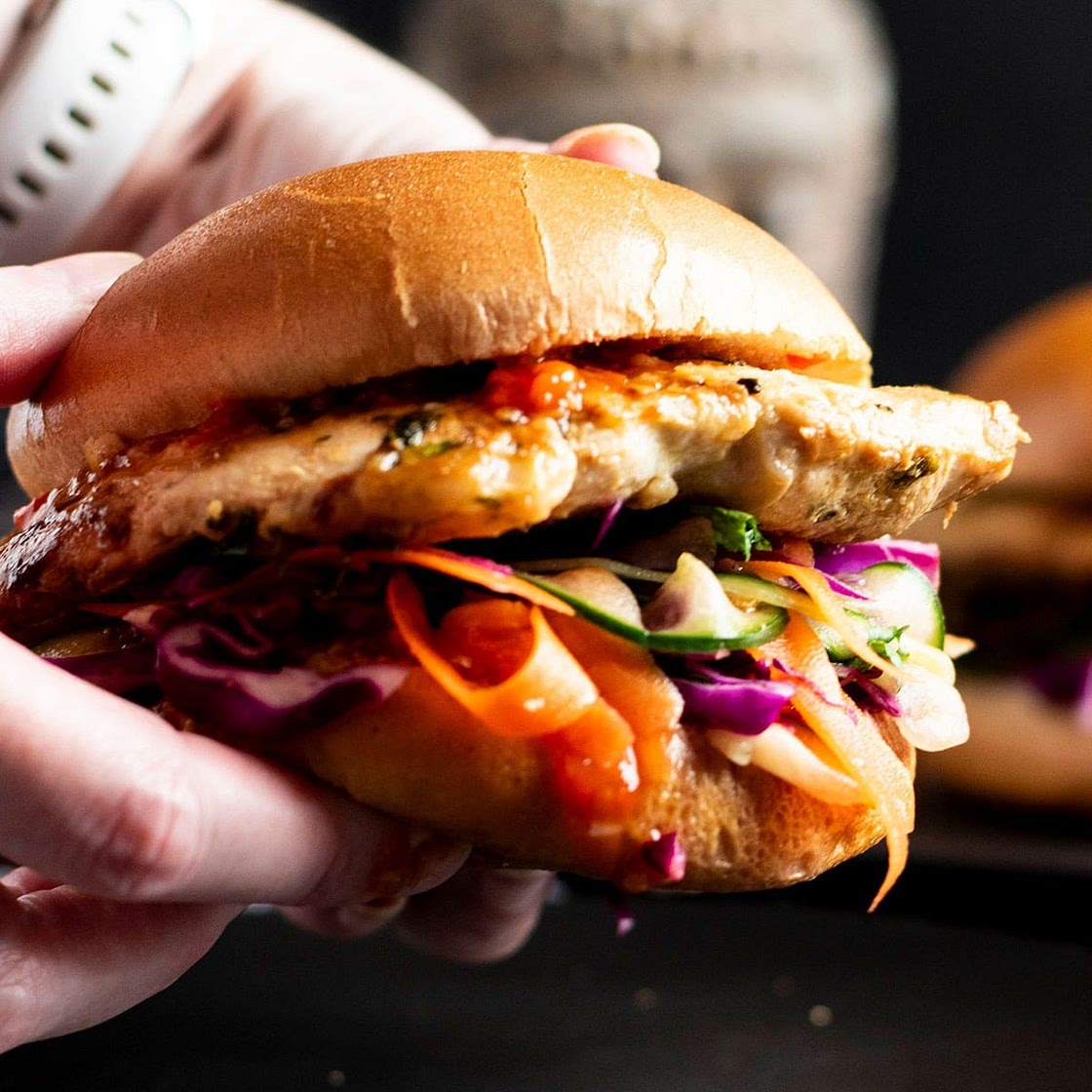Thai Chicken Burgers