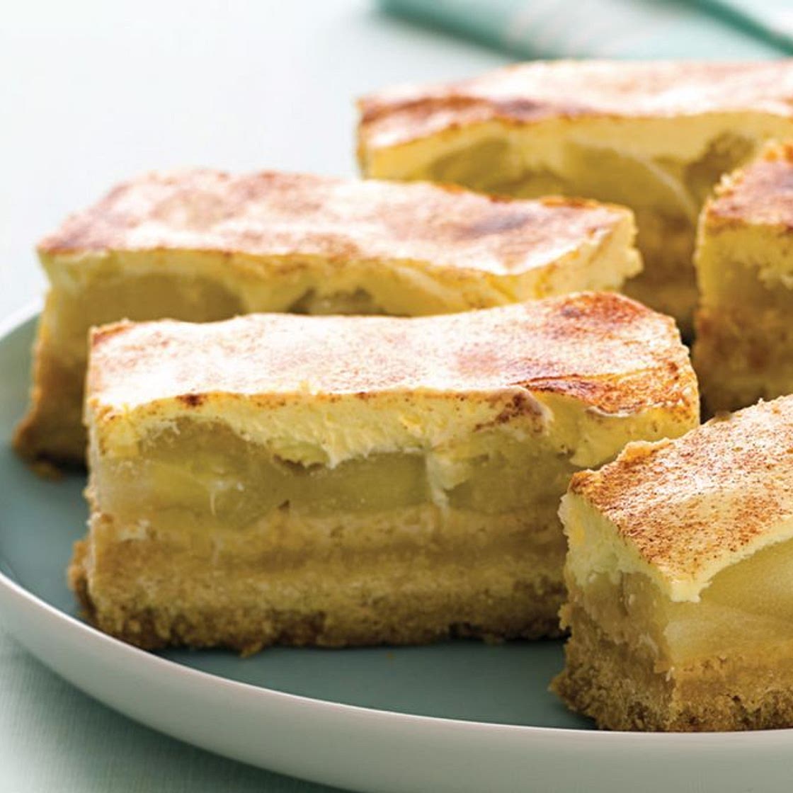 Apple & cinnamon slice recipe
