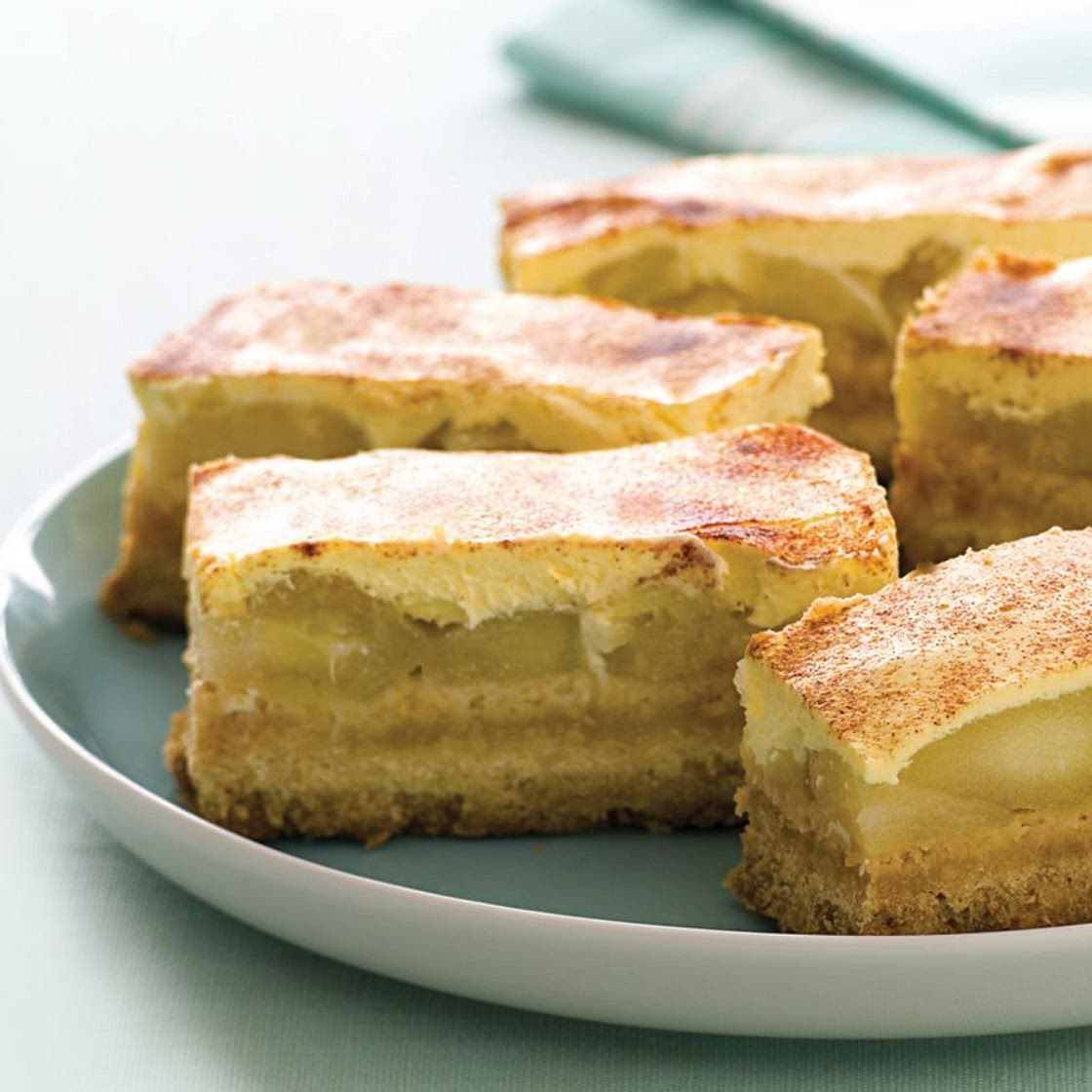 Apple & cinnamon slice recipe