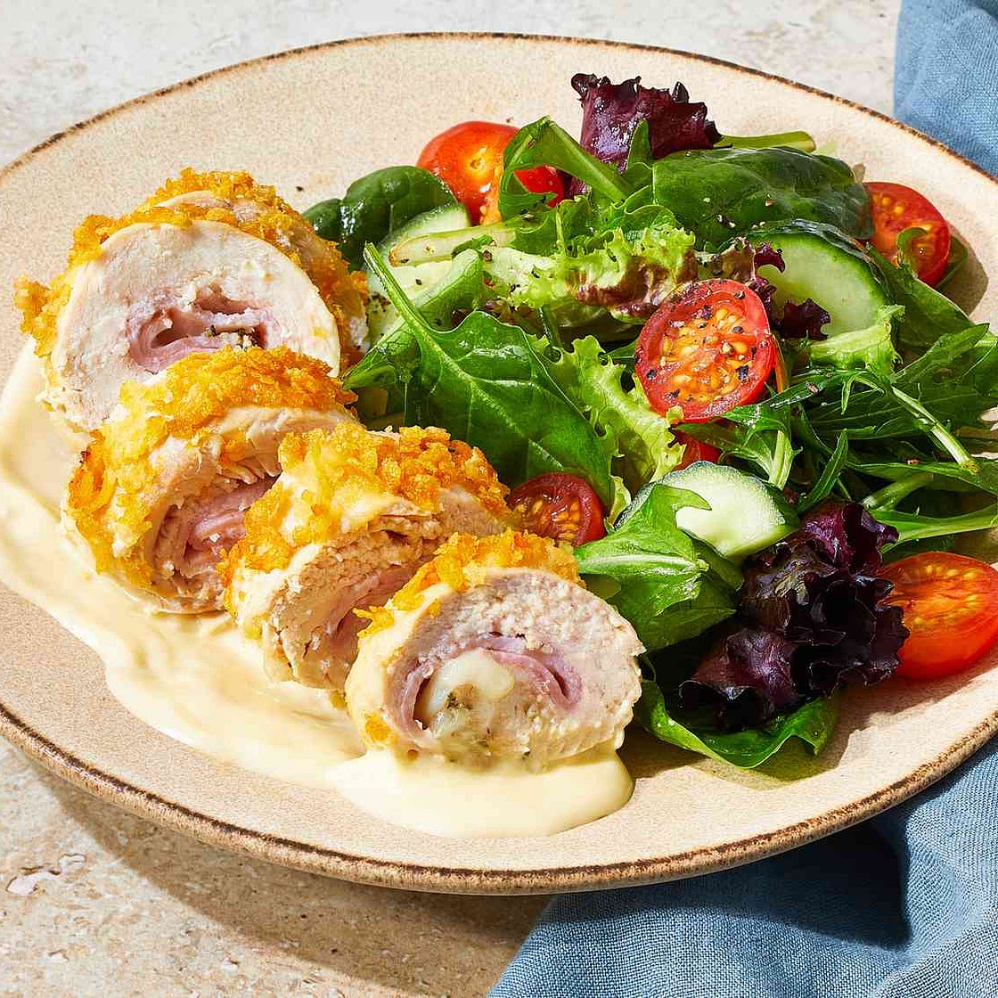 Cordon Bleu Chicken Rolls