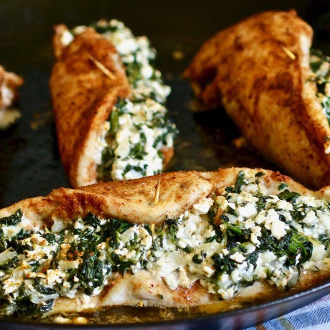 Cottage Cheese Spinach Chicken