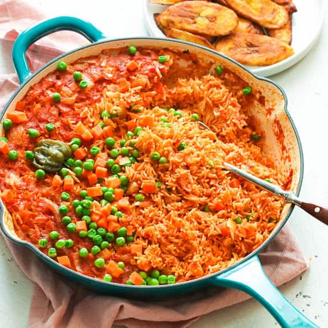 Jollof Rice (Oven and Stovetop Method)