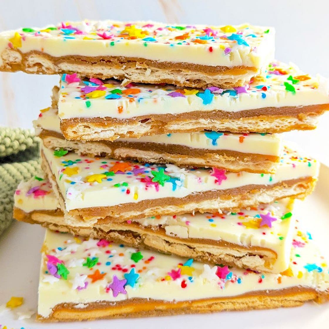 Fairy bread Christmas crack recipe