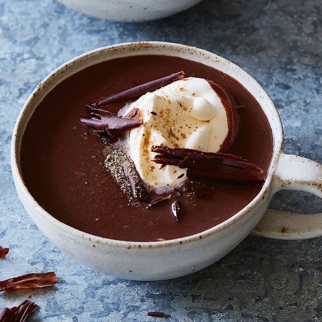 Slow-cooker chai hot chocolate