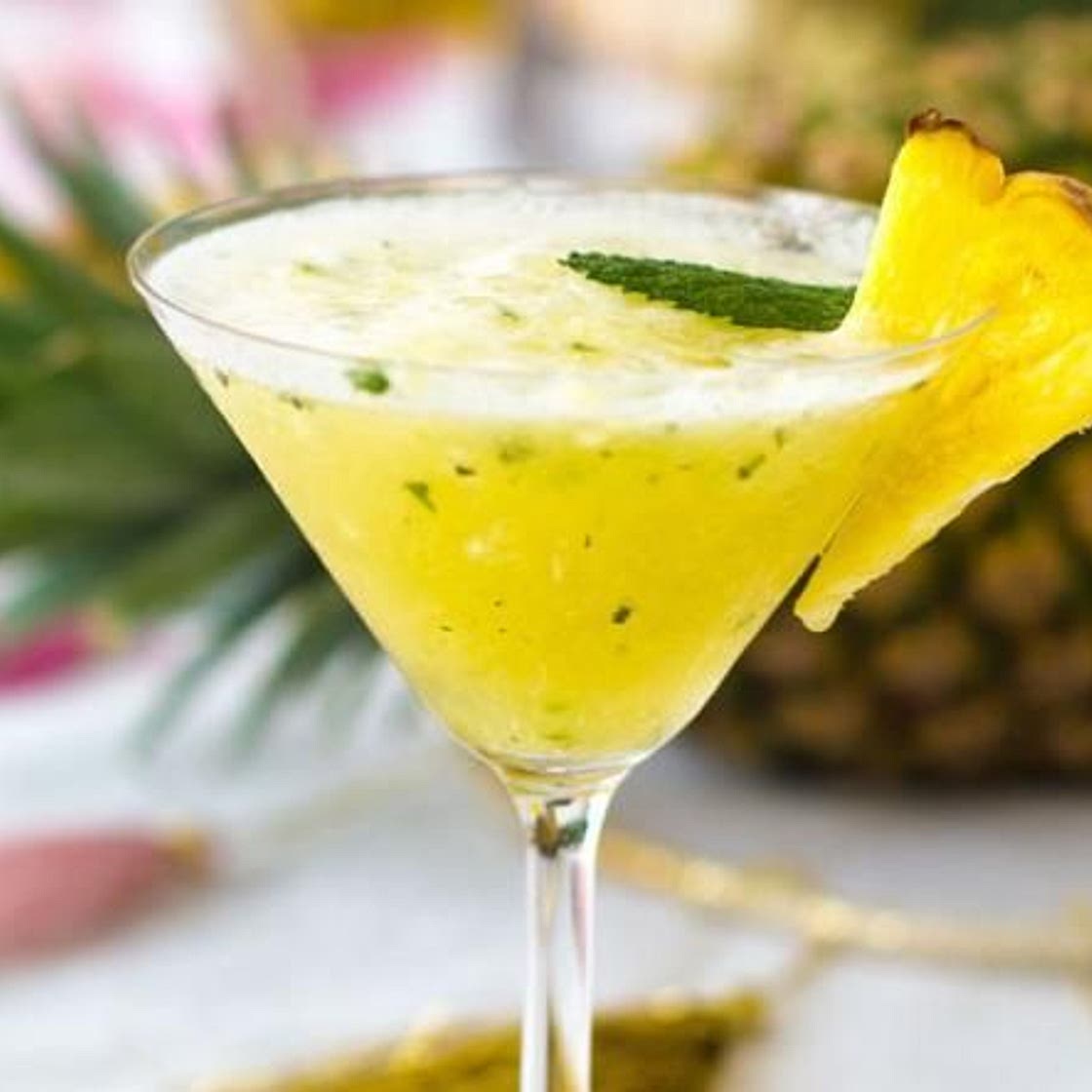 Tropical Pineapple Slushie recipe