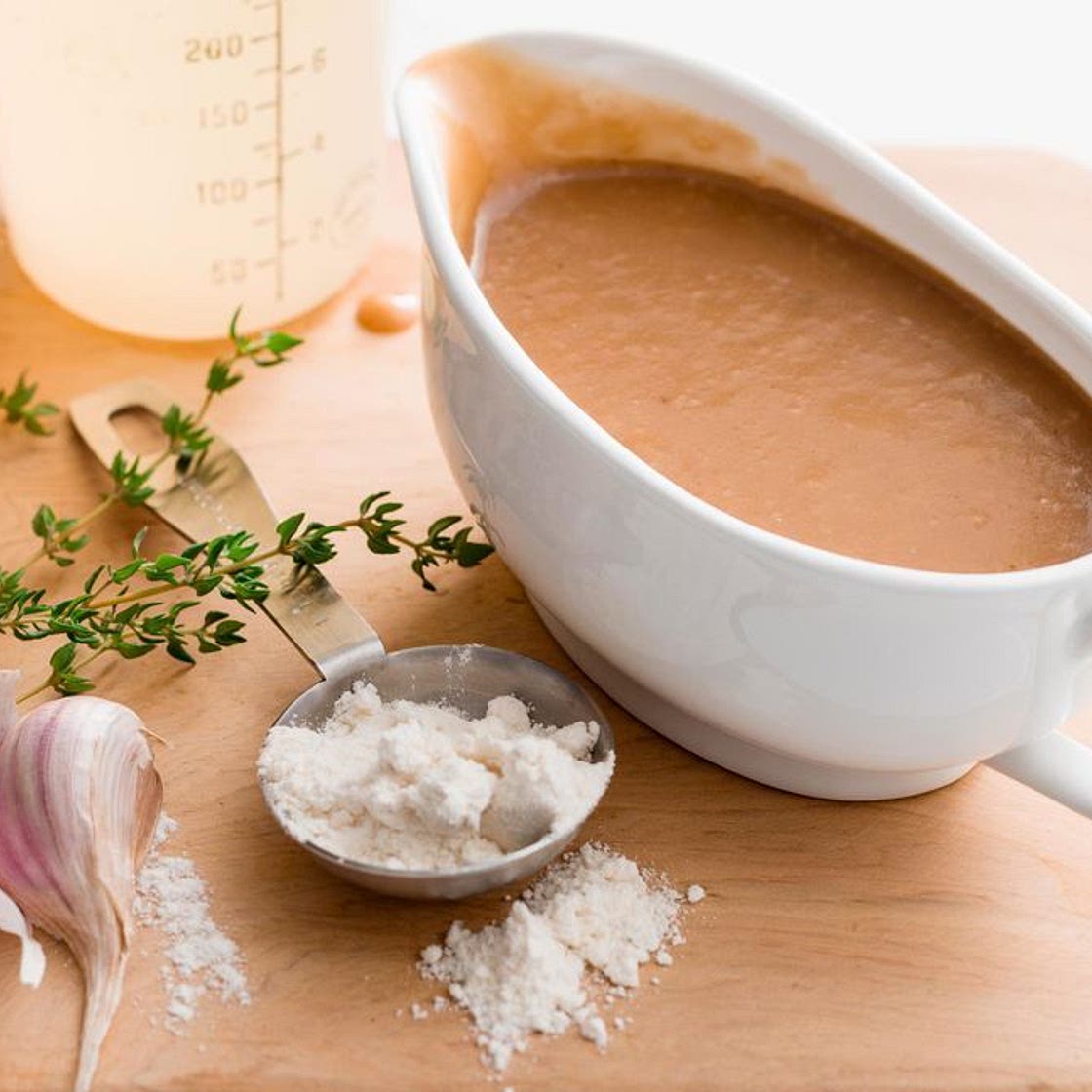 Basic gravy without drippings