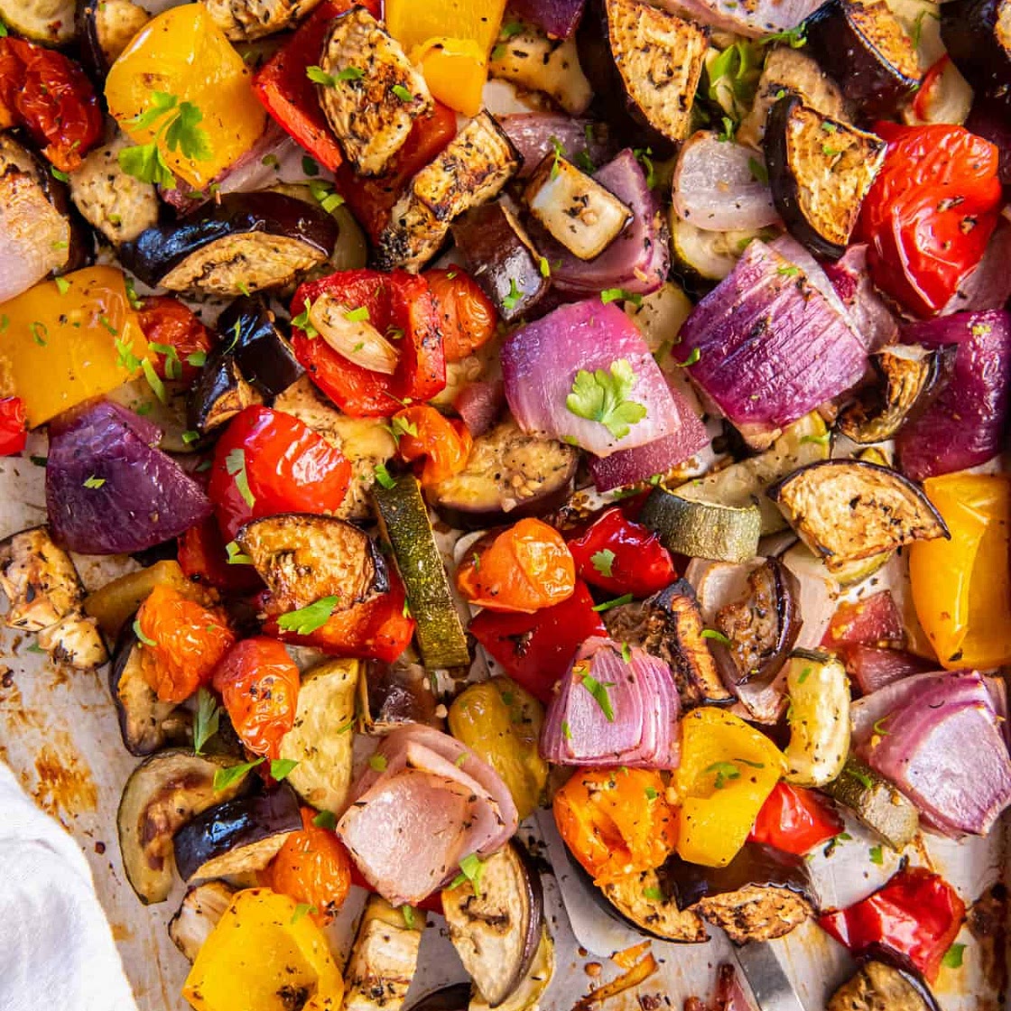 Mediterranean Roasted Vegetables