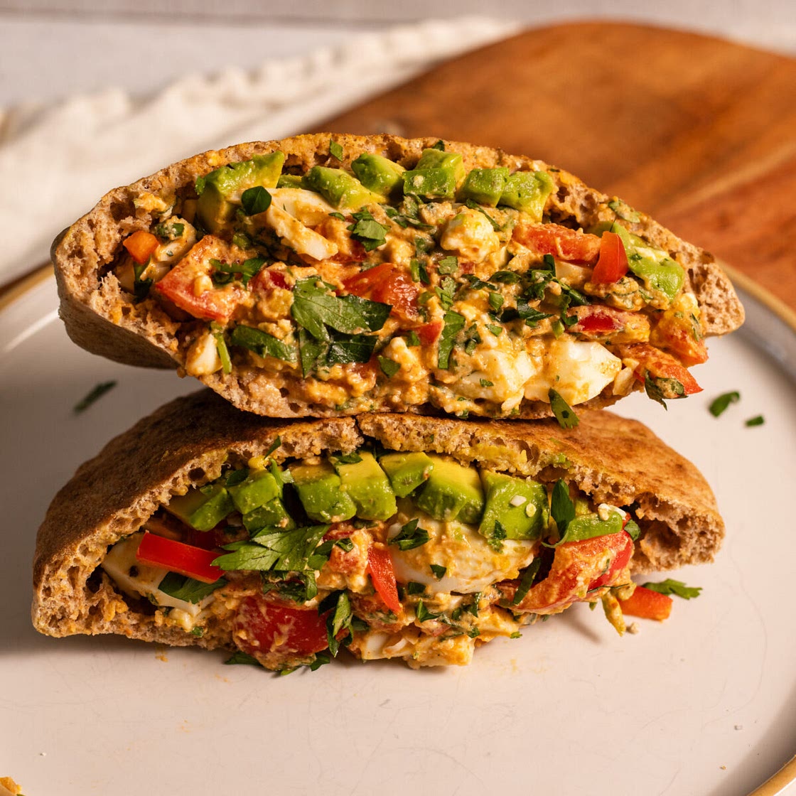 Shakshouka Egg Salad (dairy free)