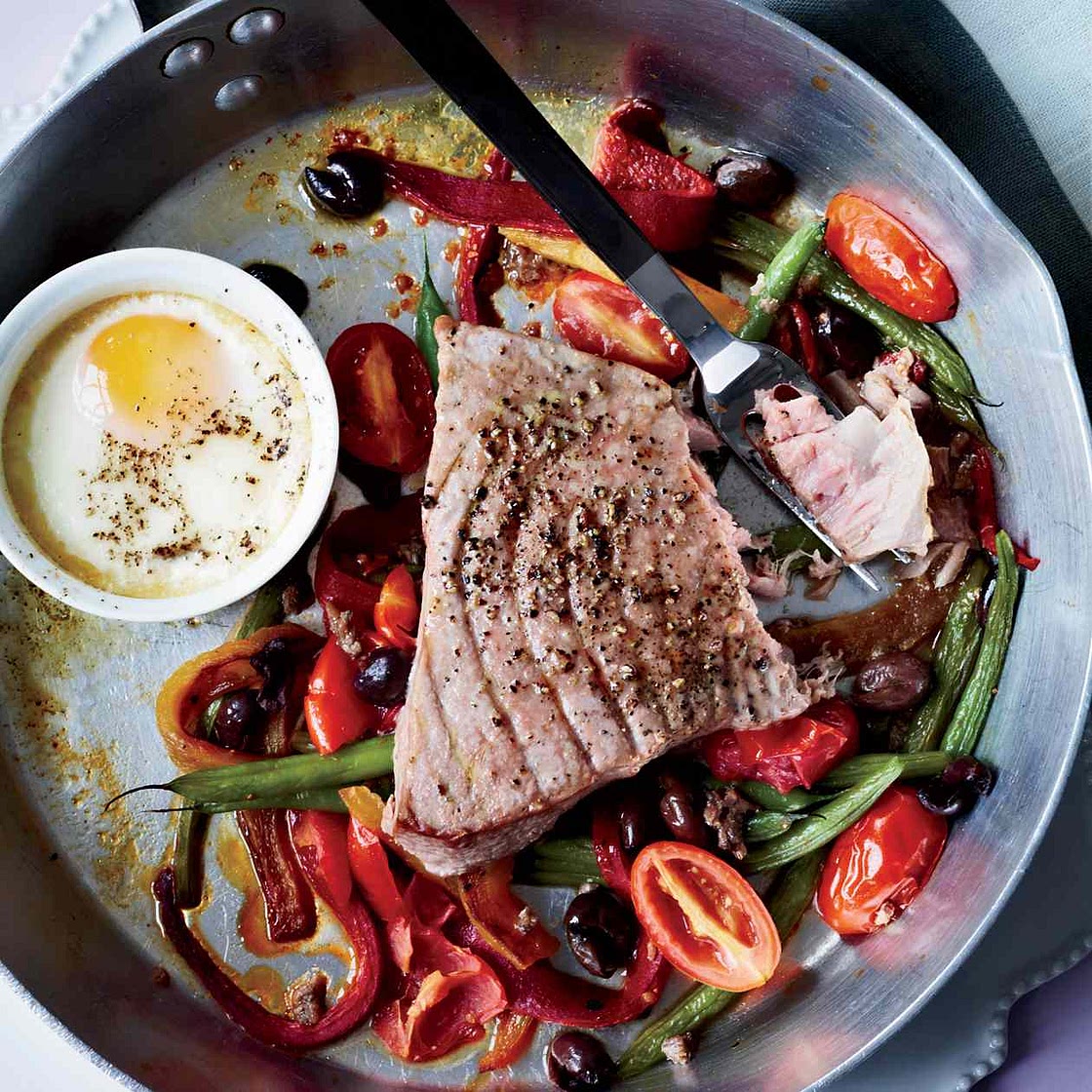 Hot Niçoise Salad