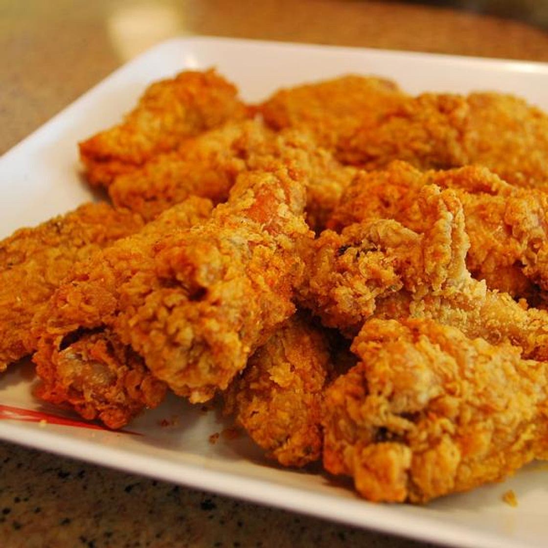 Receita de Frango frito americano do KFC