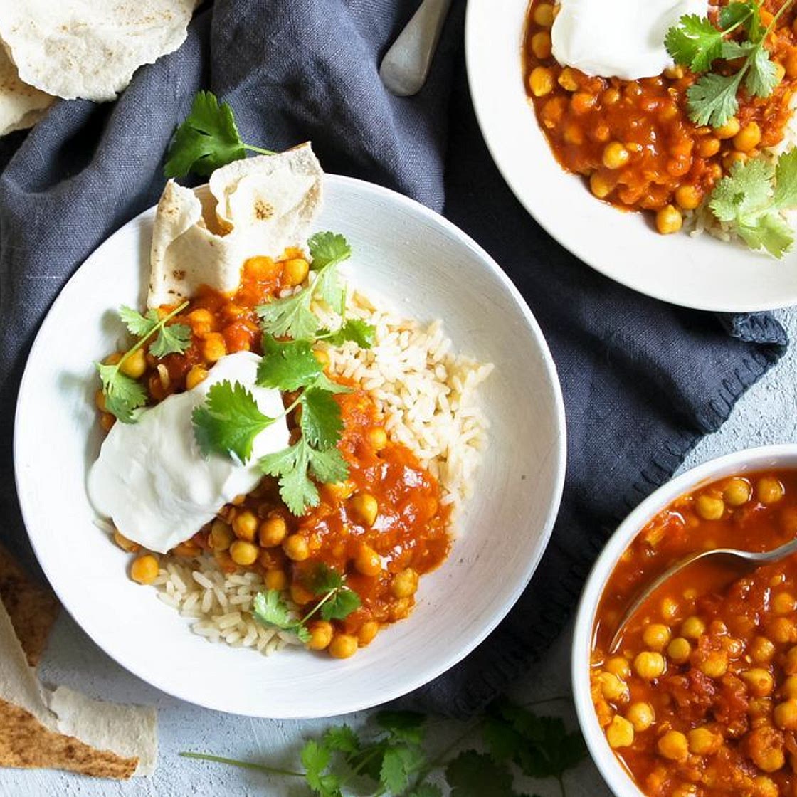 Chickpea and Lentil Curry Recipe