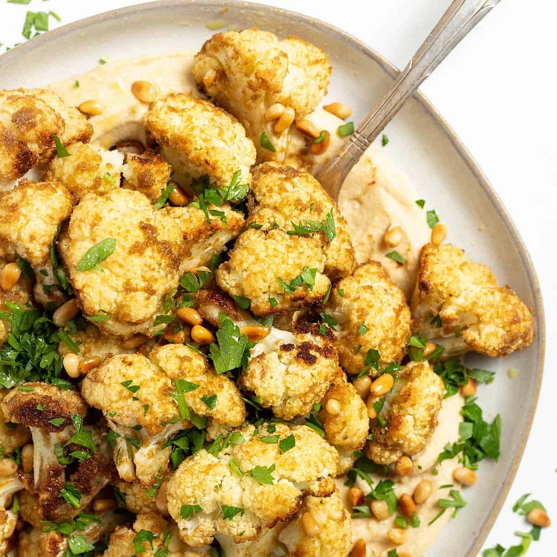 Coriander Roasted Cauliflower