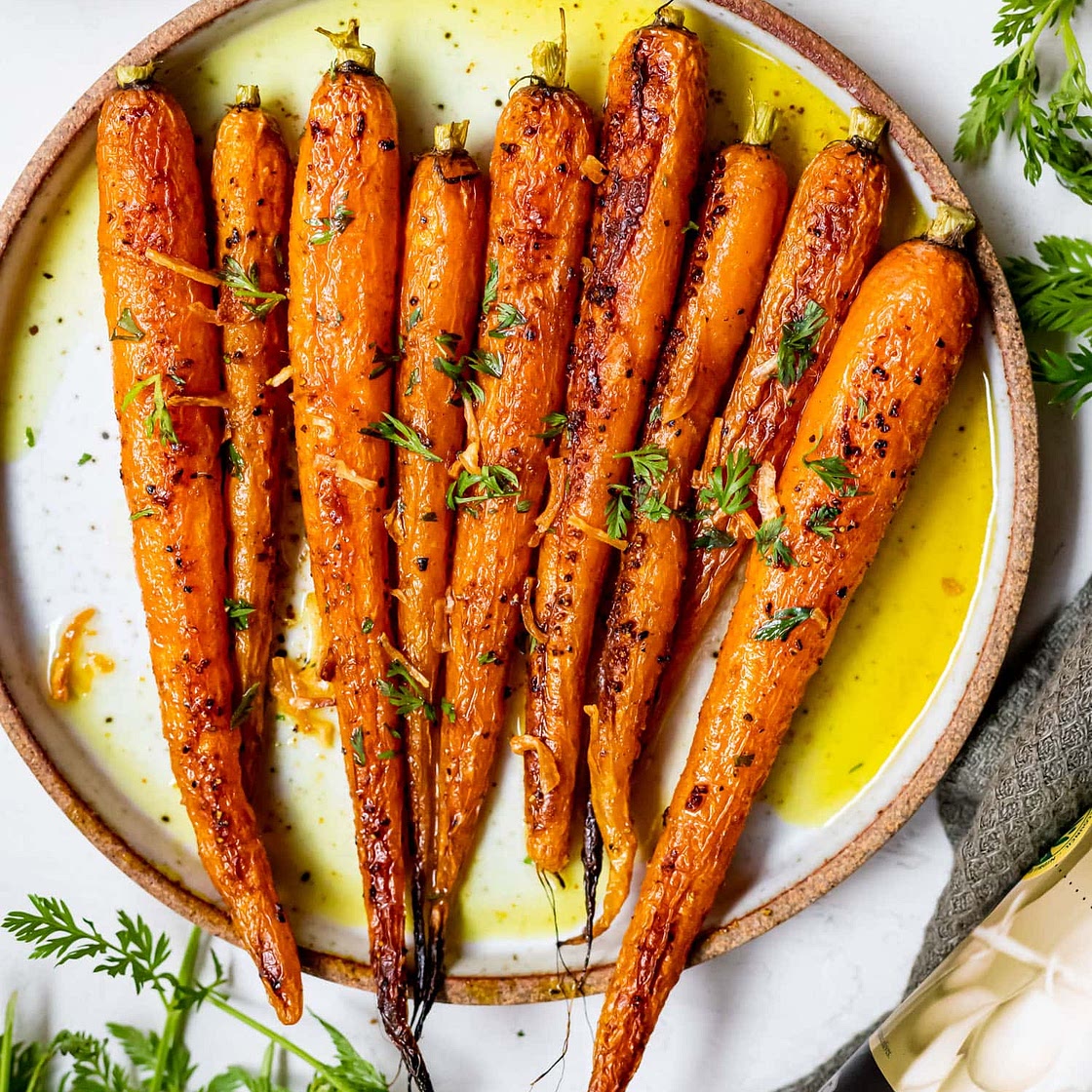 25-Minute Curry Roasted Carrots
