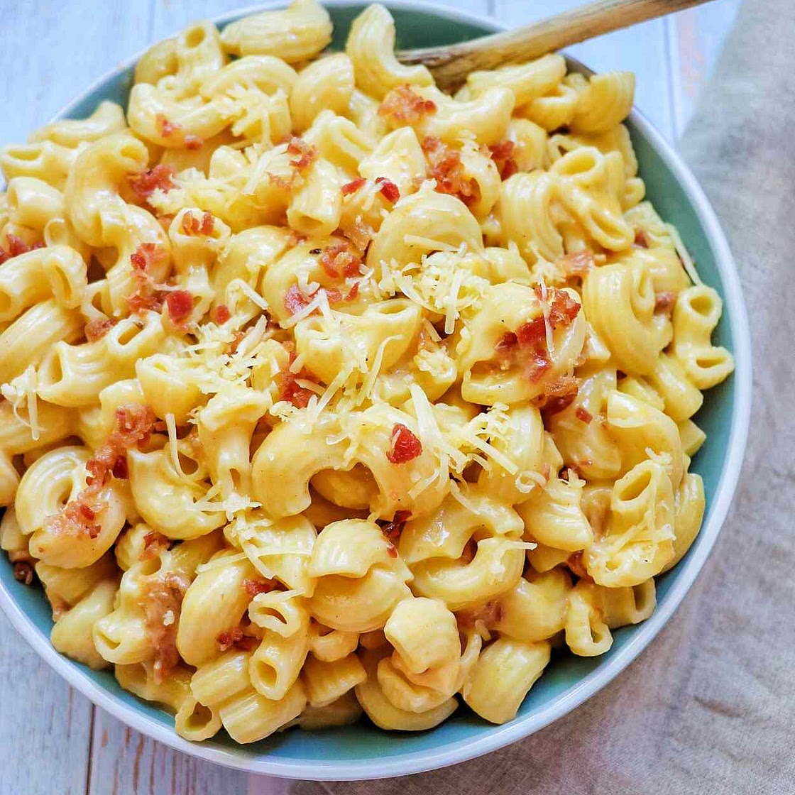 Creamy Instant Pot® Bacon Macaroni and Cheese