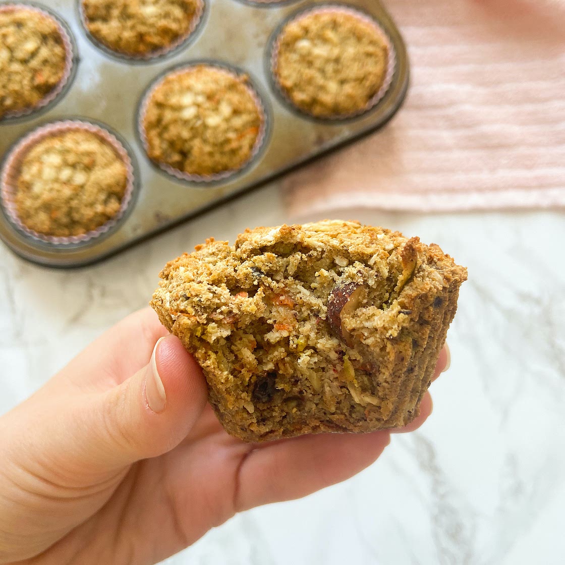 Vegan Morning Glory Muffins