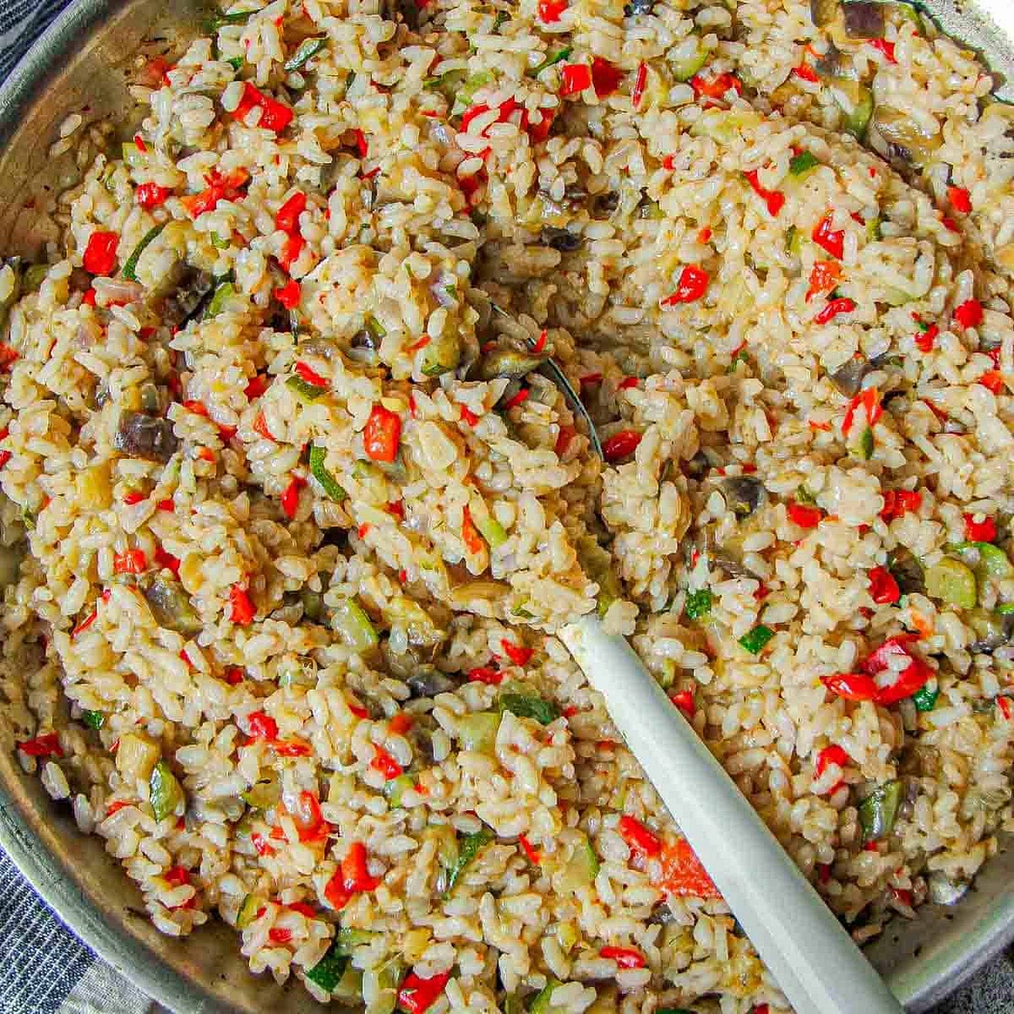 Mediterranean Vegetable Pilaf