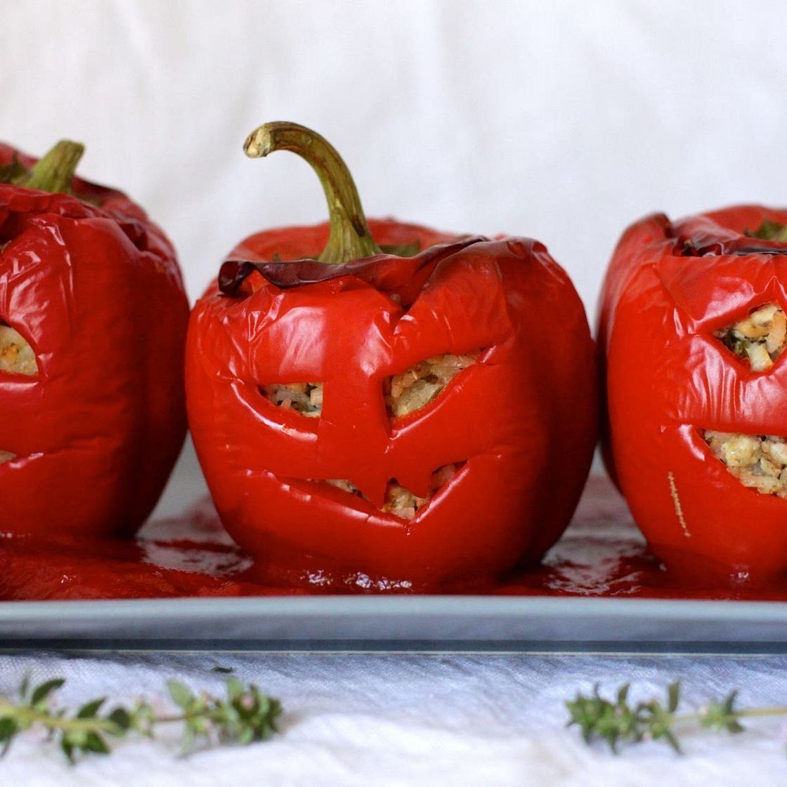 Halloween Stuffed Cap-O’-Lanterns recipe