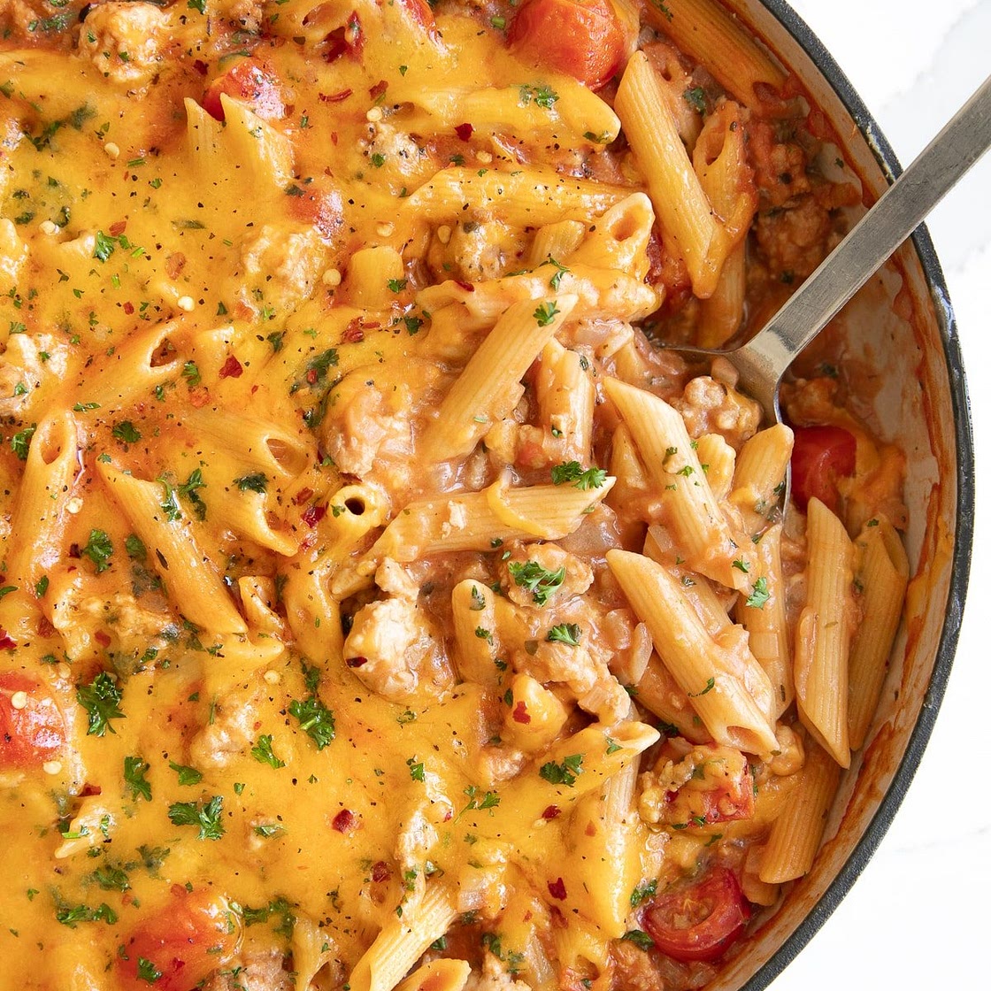 Ground Turkey Pasta