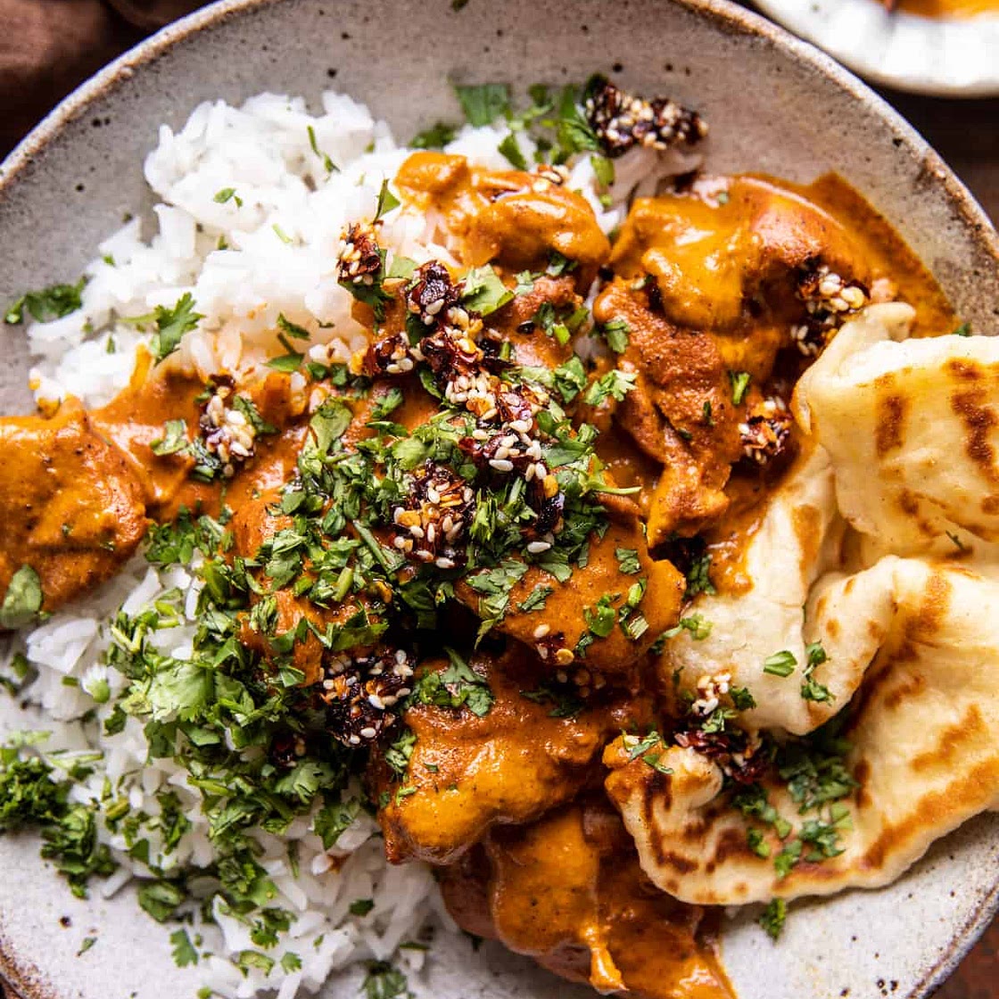 Crockpot Creamy Coconut Chicken Tikka Masala