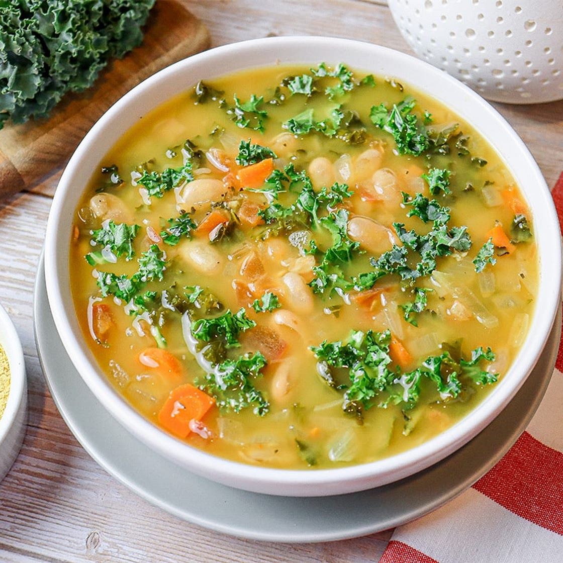 Cavolo Nero: Kale and White Bean Soup