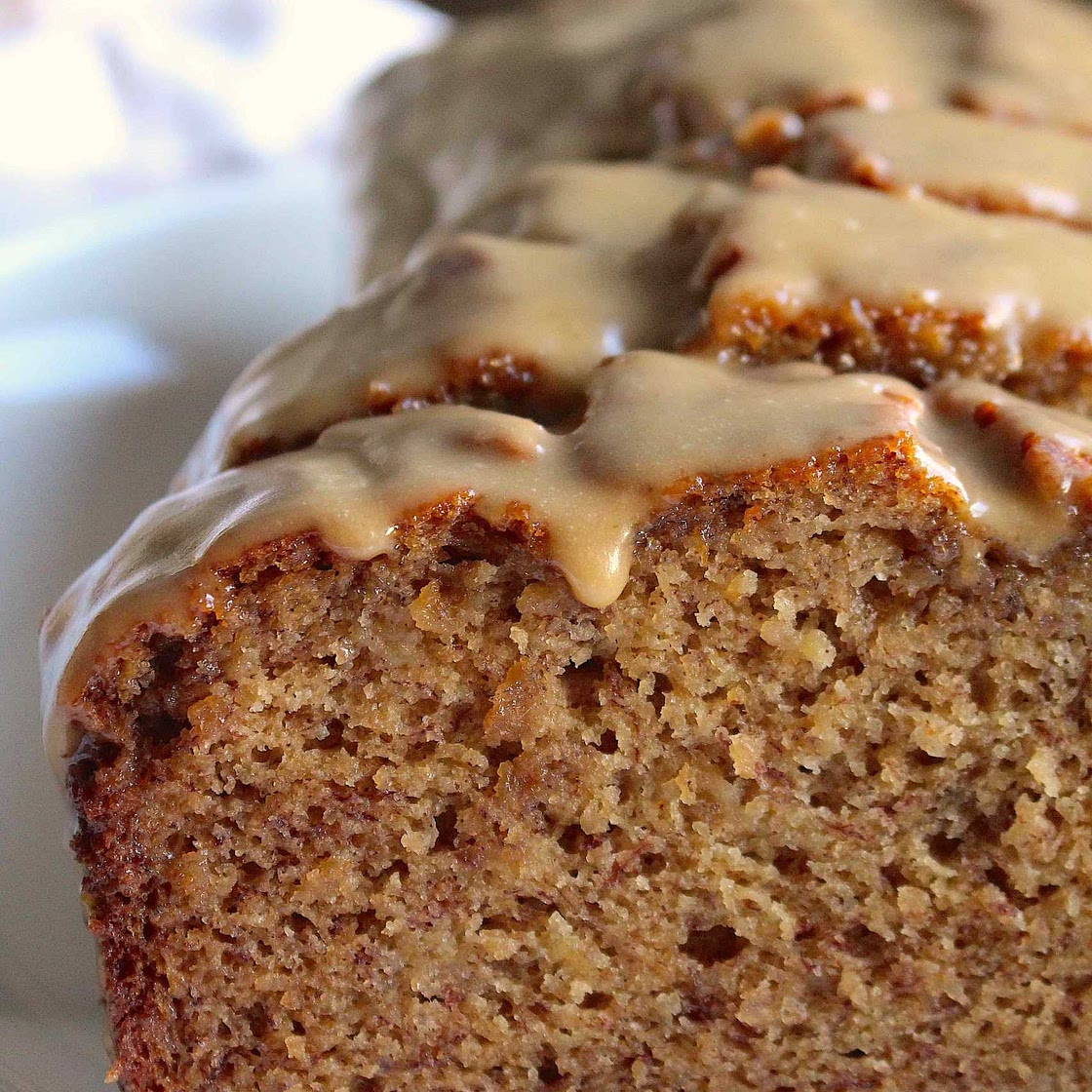 Salted Caramel Banana Bread