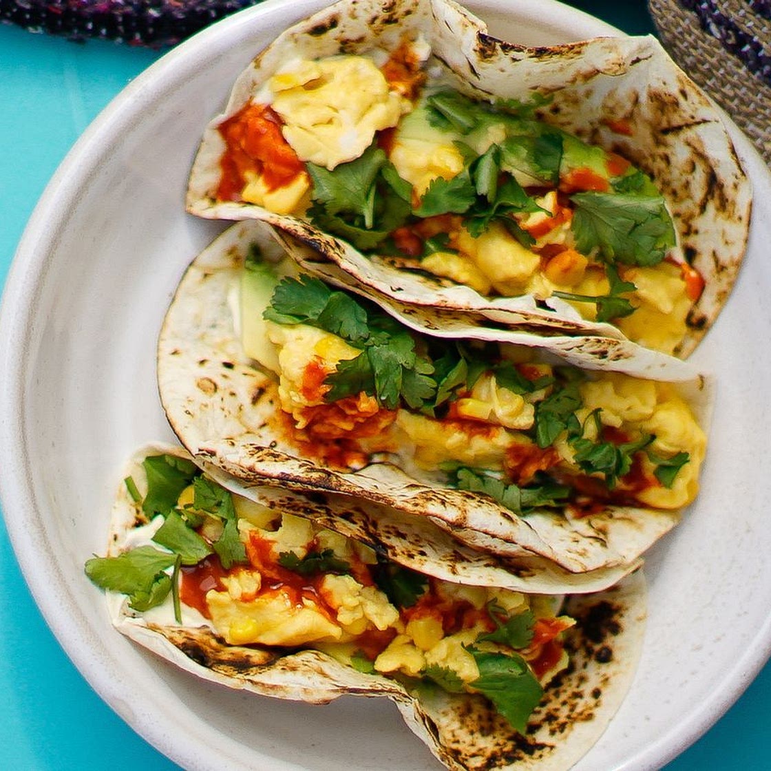 Hayden Quinn's breakfast tacos recipe