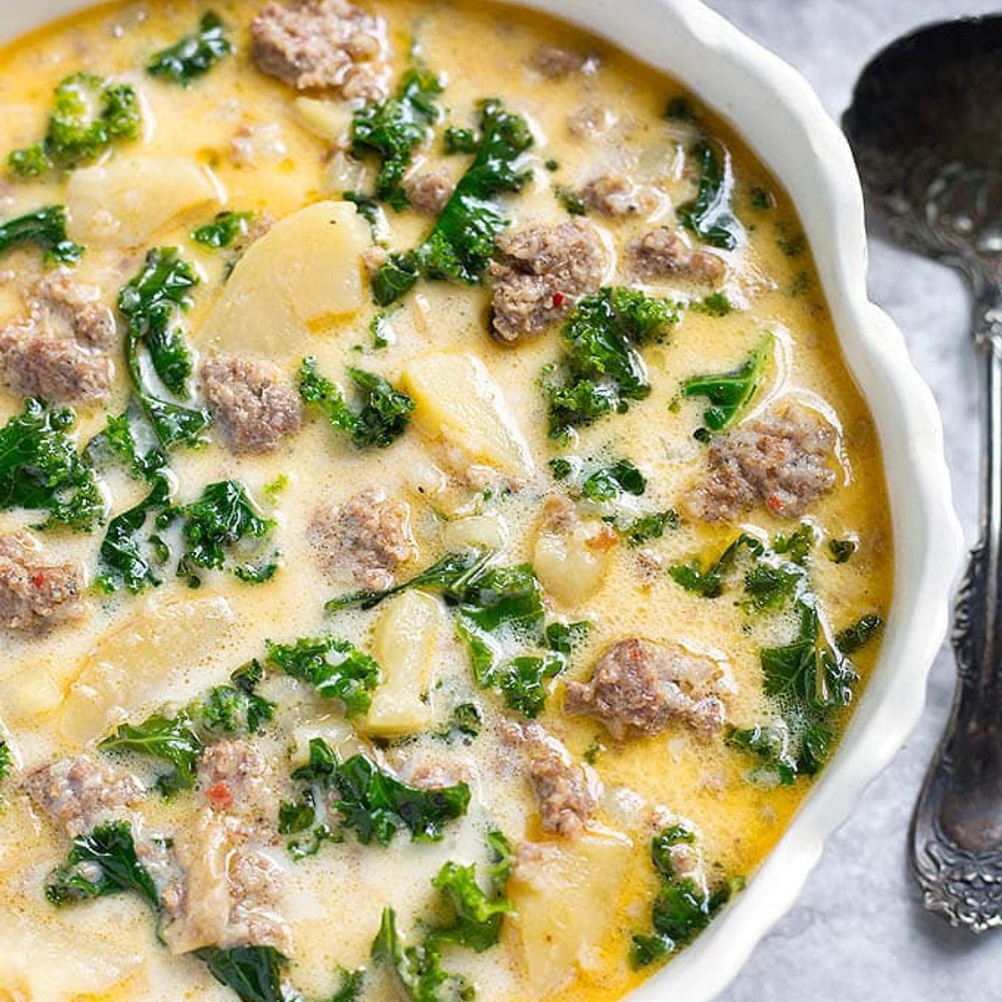 Instant Pot Zuppa Toscana (Sausage Potato Soup)
