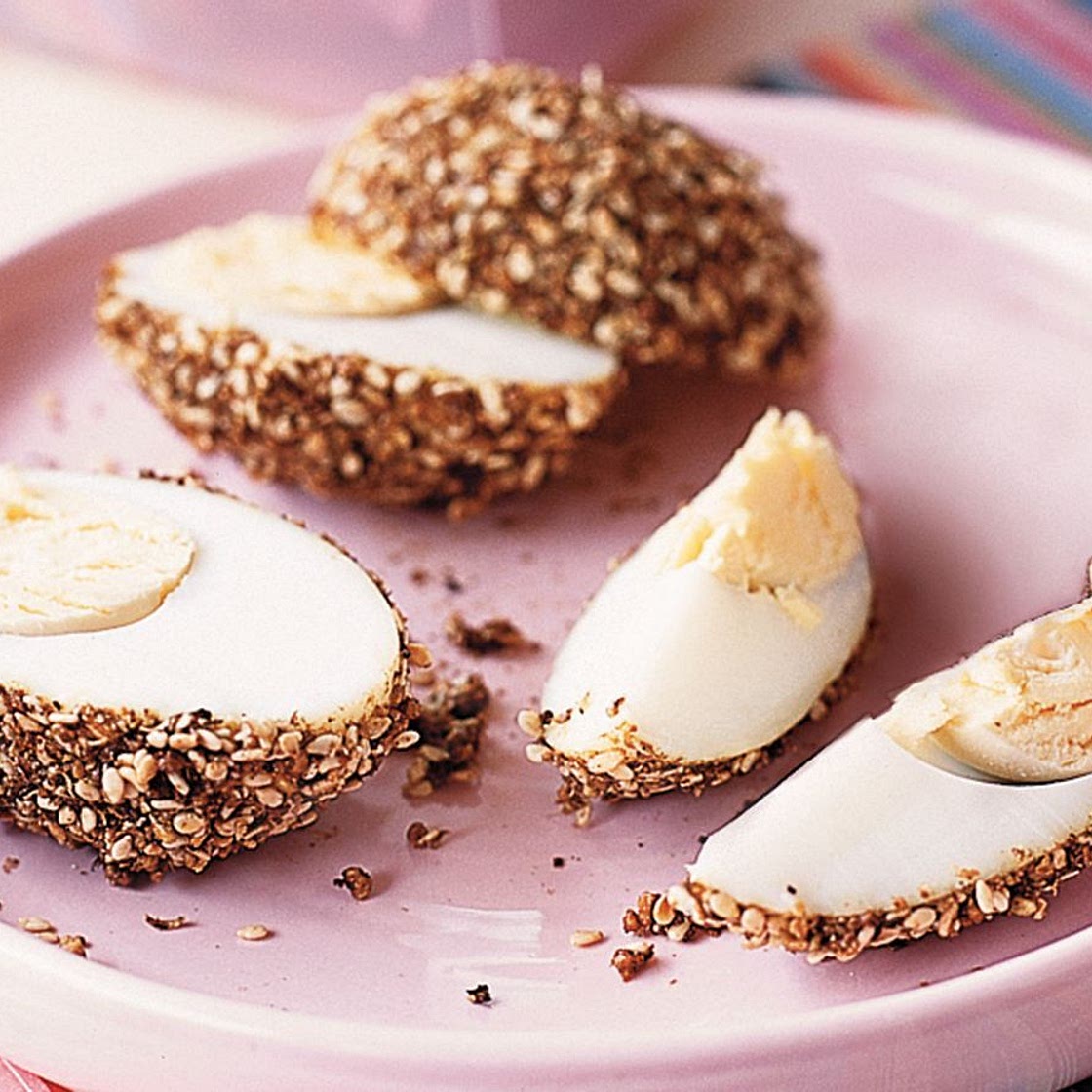Dukkah eggs
