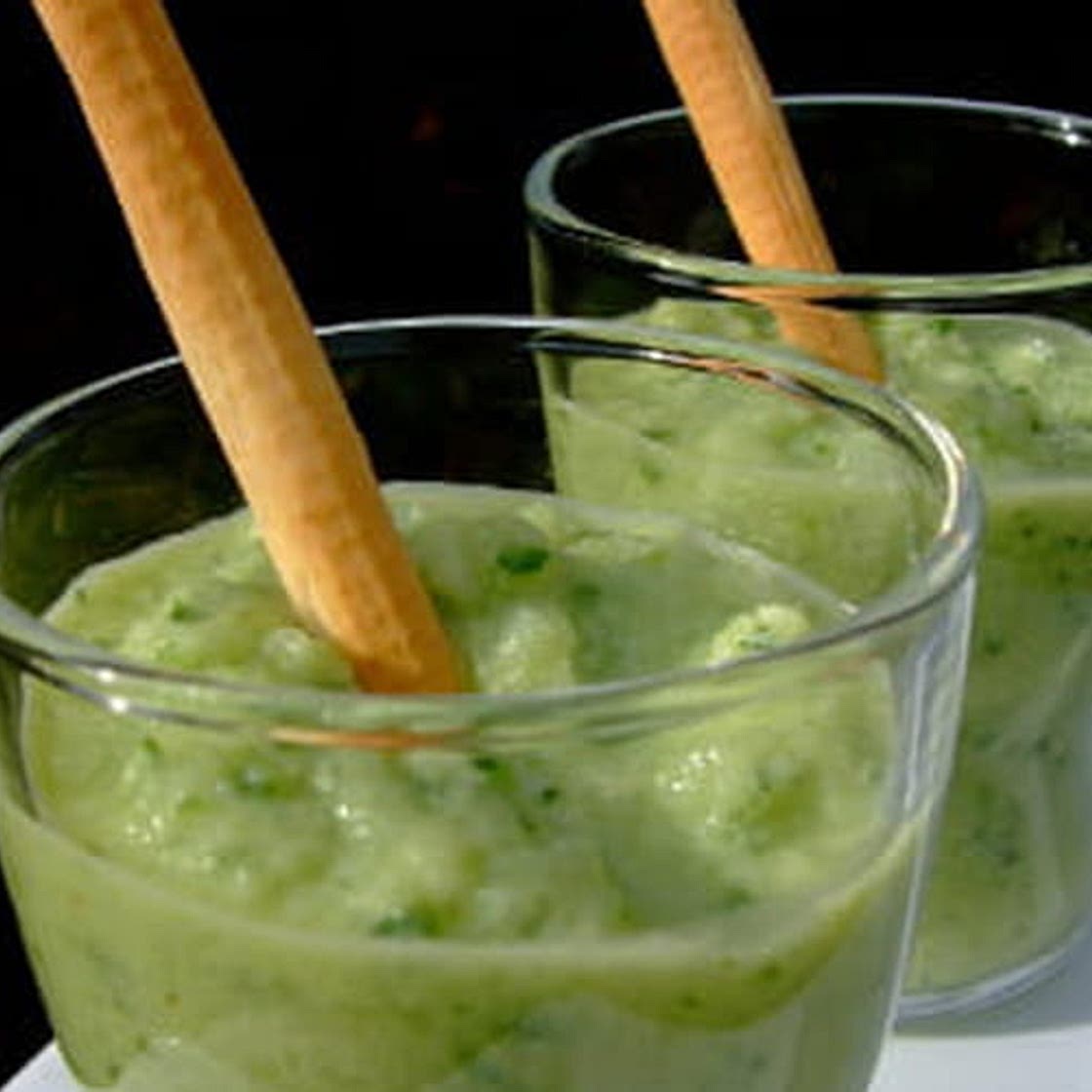 Verrines pomme concombre