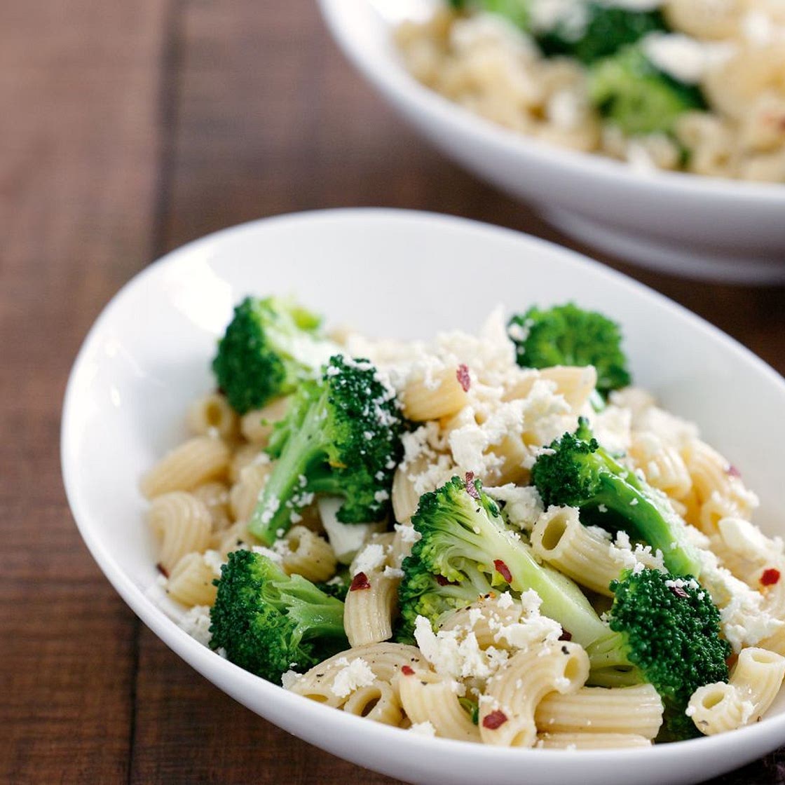 Broccoli and chilli pasta