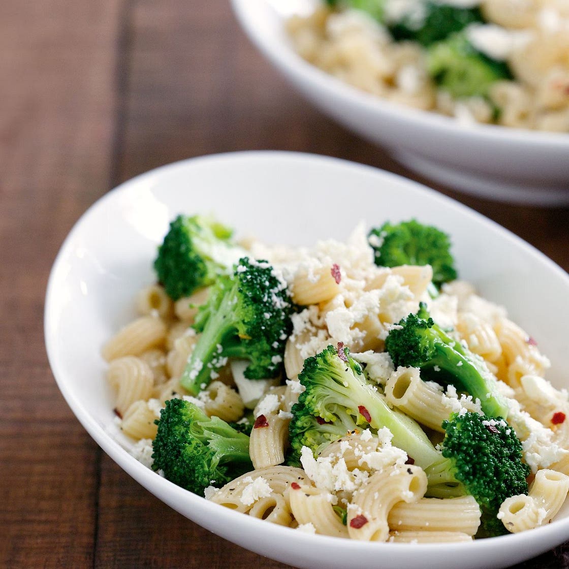 Broccoli and chilli pasta