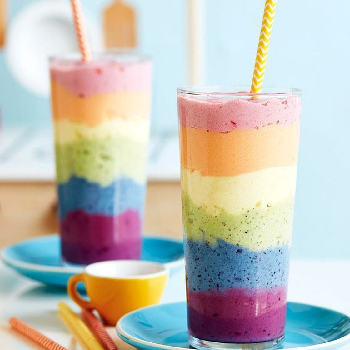 Rainbow smoothie