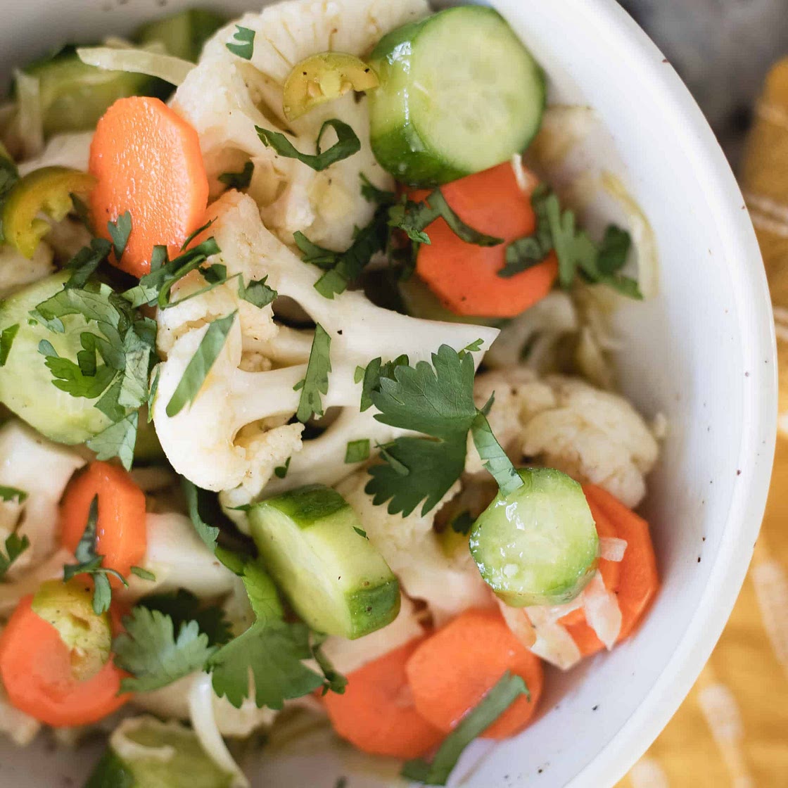 Escabeche Vegetable Salad