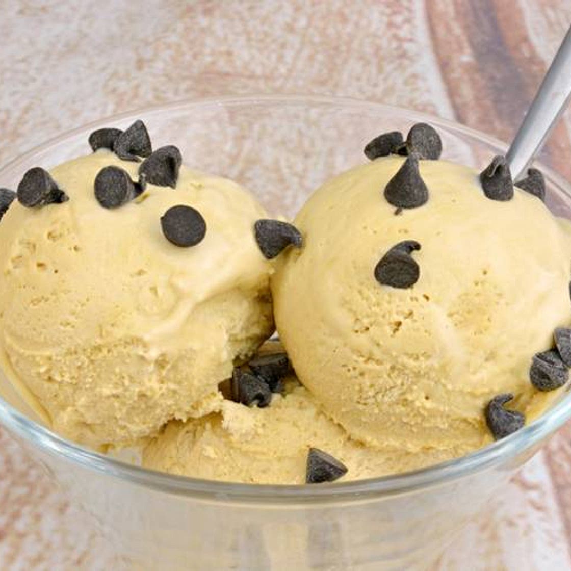 Helado casero de dulce de leche