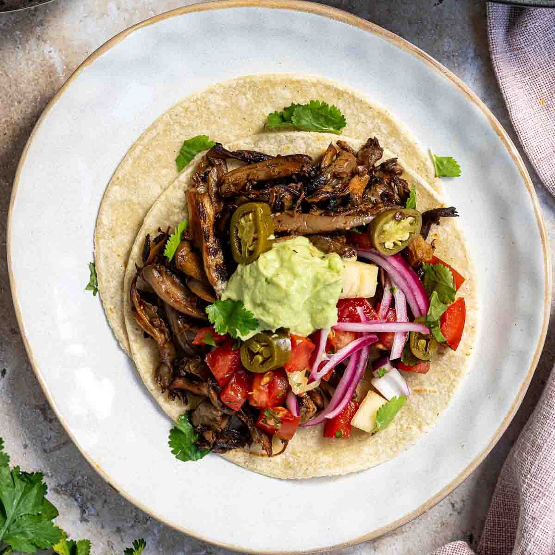 Oyster Mushroom Tacos