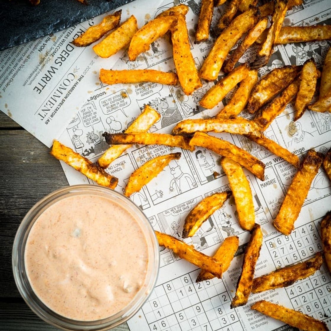 Air Fryer Turnip Fries